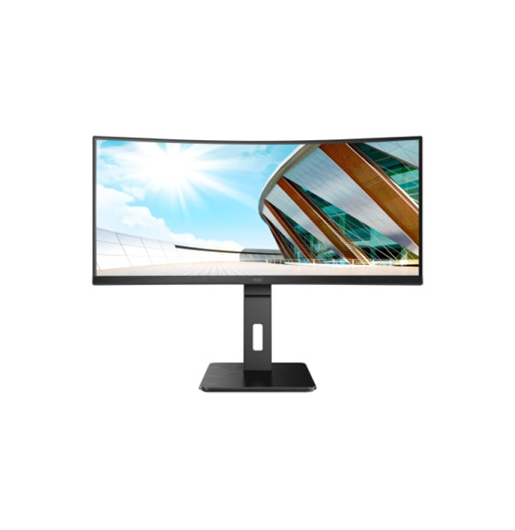  29.2401 MONITOR AOC LCD CURVED VA LED 34" WIDE CU34P2A 4MS MM WQHD 30001