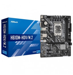  H610M-HDV/M.2 MB ASROCK H610M-HDV/M.2 LGA1700 2XDDR4DC-3200 1XPCIE4.0X16