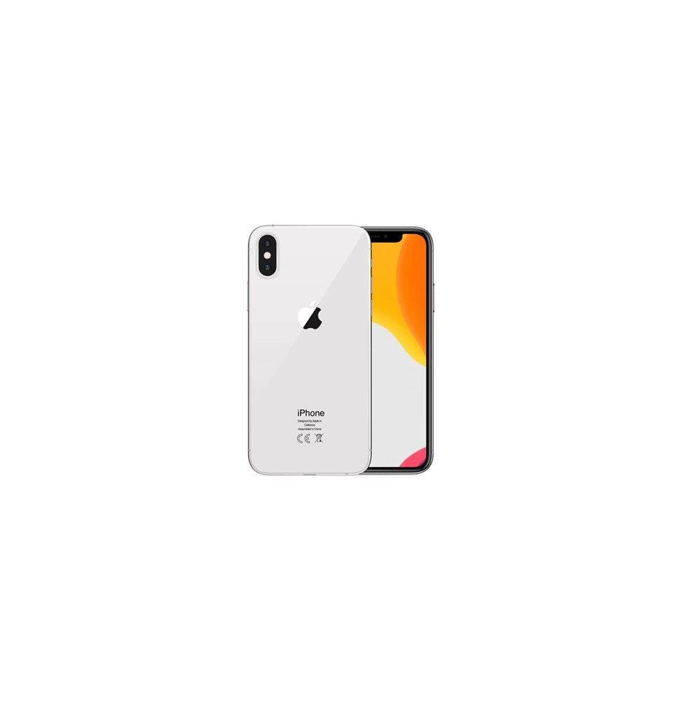  02.438R SMARTPHONE APPLE REFURBISHED(GRADE A) IPHONE X 256GB ARGENT