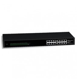  43.119 SWITCH 16P LAN 10/100M ATLANTIS A02-F16 FAST ETHERNET RACKMOUNT S