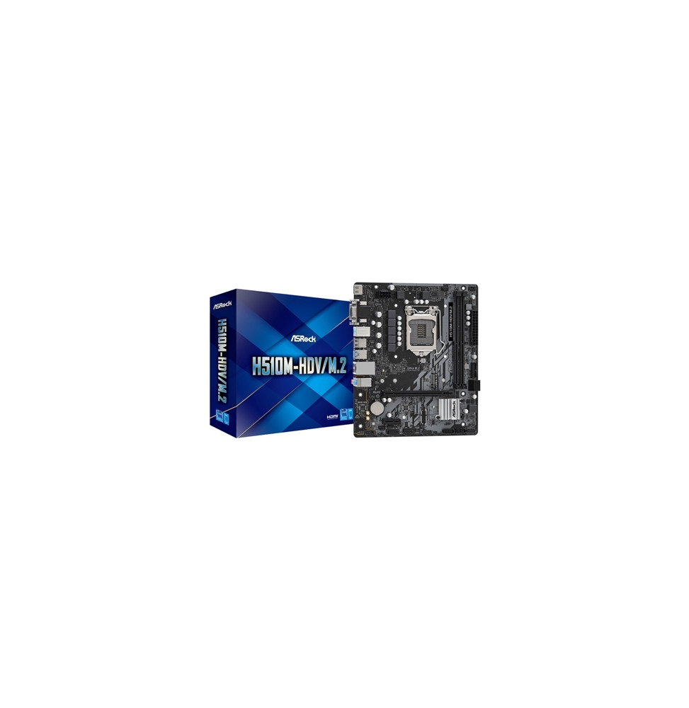  H510M-HDV/M.2 MB ASROCK H510M-HDV/M.2 H510 LGA1200 2XDDR4DC-3200O.C. 1XP