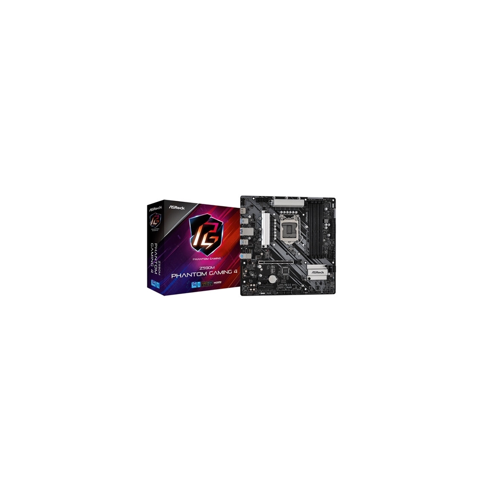  Z590M PHANTOM GAMING 4 MB ASROCK Z590M PHANTOM GAMING 4 LGA1200 4XDDR4DC