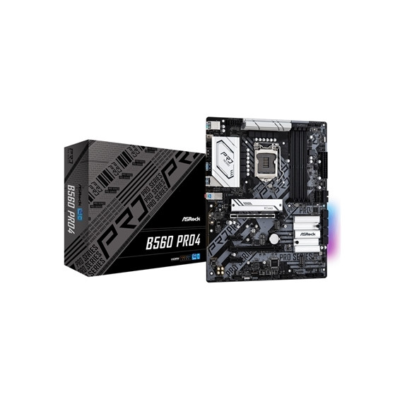  B560 PRO4 MB ASROCK B560 PRO4 B560 LGA1200 4XDDR4DC-4800O.C. 2XPCIE4.0X1