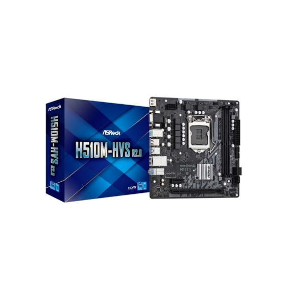  H510M-HVS R2.0 MB ASROCK H510M-HVS R2.0 H510 LGA1200 2XDDR4DC