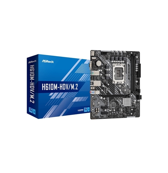  H610M-HDV/M.2 MB ASROCK H610M-HDV/M.2 LGA1700 2XDDR4DC-3200 1XPCIE4.0X16