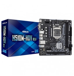  H510M-HDV R2.0 MB ASROCK H510M-HDV R2.0 H510 LGA1200 2XDDR4DC-3200O.C. 1