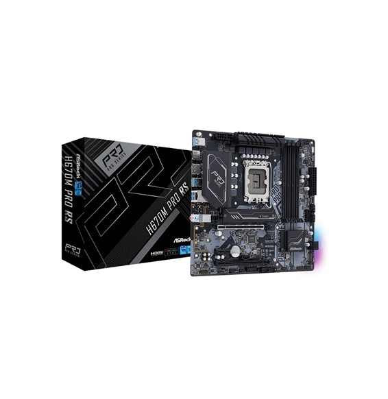  H670M PRO RS MB ASROCK H670M PRO RS H670 LGA1700 4XDDR4DC-5333O.C. 1XPCI