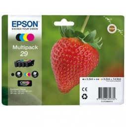  63.094 MULTIPACK EPSON 29 "FRAGOLA" C13T29864010/12 4 FARBEN X XP-235/XP