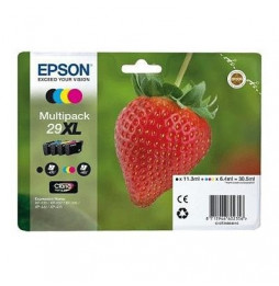  63.099 MULTIPACK EPSON 29XL "FRAGOLA" C13T29964010/12 4 COLORES X XP-235/