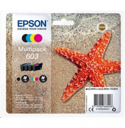  63.198 MULTIPACK EPSON 603 "STELLA MARINA" C13T03U64010 4COL BK/C/M/Y X 