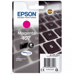  63.213 CARTUCCIA EPSON 407 "TASTIERA" C13T07U340 MAGENTA X WF-4745DTWF 1