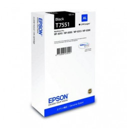  63.431 CARTUCCIA EPSON T7551 XL C13T755140 SCHWARZ 5.000PG. X WF-8010DW/WF-