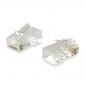  121143 CONNETTORE RJ45 UTP CAT.6 EQUIP 121143 SET DI 100 PEZZI - EAN4015