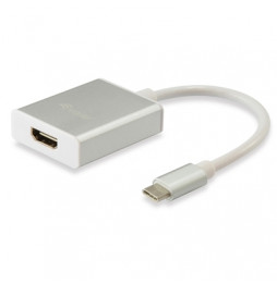  133452 ADATTATORE USB EQUIP 133452 BIANCO DA TYPE-C MARCHIO A HDMI FEMMI