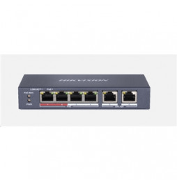  301801715 SWITCH 4P LAN 10/100M RJ45 POE + 2P 10/100M HIKVISION DS-3E010