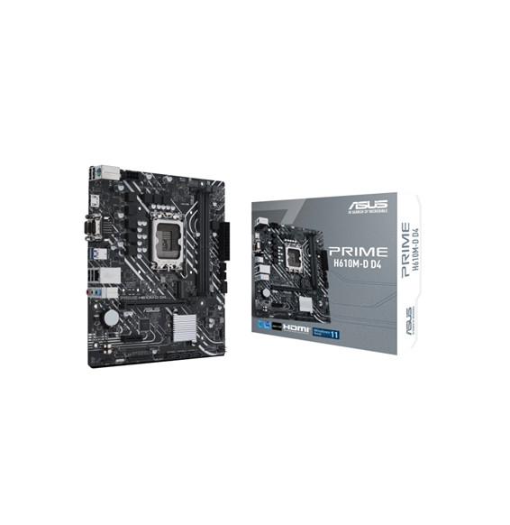  PRIME H610M-D D4 MB ASUS PRIME H610M-D D4 H610 LGA1700 2XDDR4DC-3200 HDM