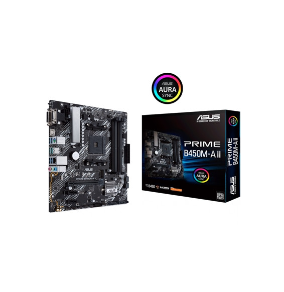  PRIME B450M-A II MB ASUS PRIME B450M-A II LGA AM4 B450 4XDDR4DC-4400O.C.