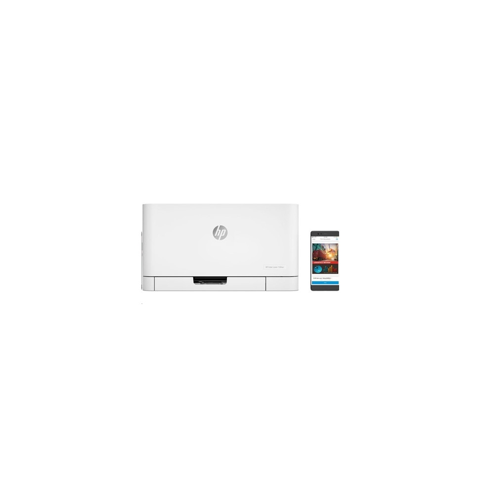  11.772 IMPRESORA HP LASER COLOR 150NW 4ZB95A WHITE A4 18PPM 64MB 600DPI 