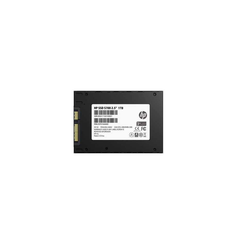  6MC15AA SSD-SOLID STATE DISK 2.5" 1000GB (1TB) SATA3 HP S700 6MC15AA_A