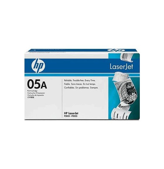  61.359 TONER HP 05A CE505A NOIRE 2.300PG LASERJE