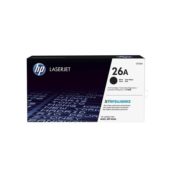  61.661 TONER HP 26A CF226A SCHWARZ 3.100PG LASERJE