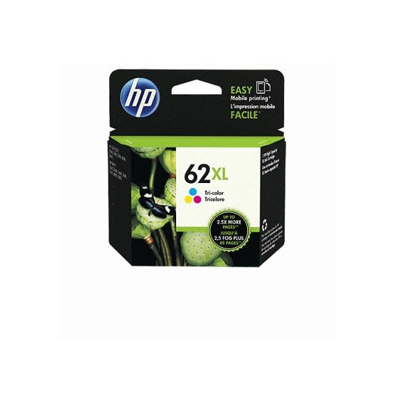  61.684 CARTUCCIA HP N 62XL C2P07AE MULTICOLOR CIANO+GIALLO+MAGENTA 415 P