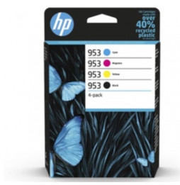  61.953 CARTUCCIA HP N 953 MULTIPACK 6ZC69AE  BLACK+3COLORES B/C/M/Y MV