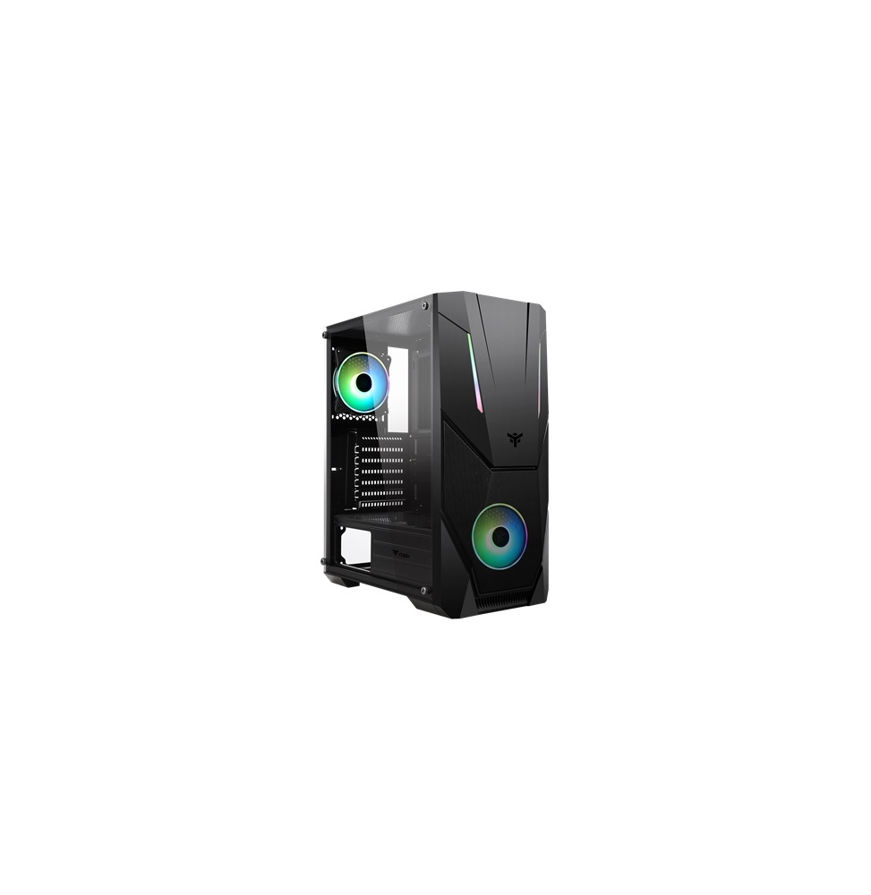  ITGCASCVO CABINET ITEK SPACIRC VO - GAMING MIDDLE TOWER, 2X12CM ARGB 