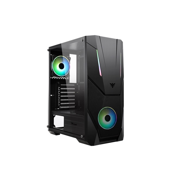  ITGCASCVO CABINET ITEK SPACIRC VO - GAMING MIDDLE TOWER, 2X12CM ARGB 