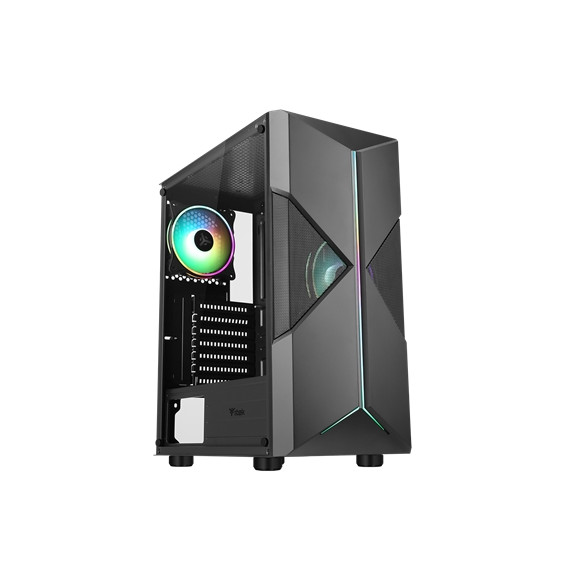  ITGCASPXO CABINET ITEK SPACIRC XO - GAMING MIDDLE TOWER, 2X12CM ARGB 