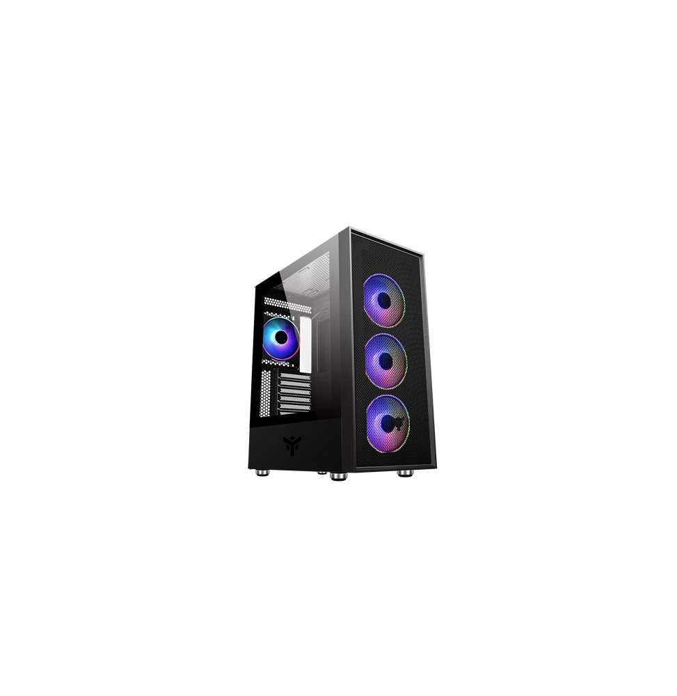  ITGCAVH210 CABINET ITEK VERTIBRA H210 - GAMING MIDDLE TOWER, 4X12CM A