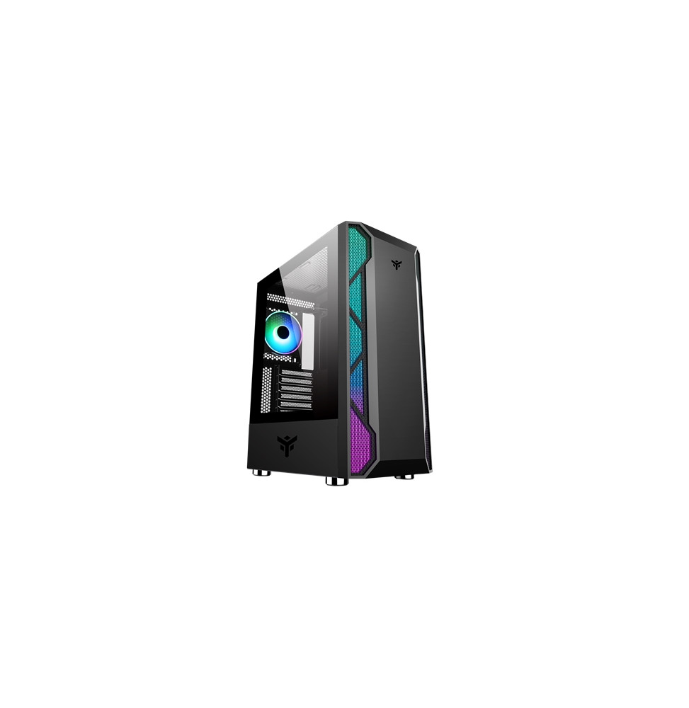  ITGCAVX210 CABINET ITEK VERTIBRA X210 - GAMING MIDDLE TOWER, 12CM ARGB F