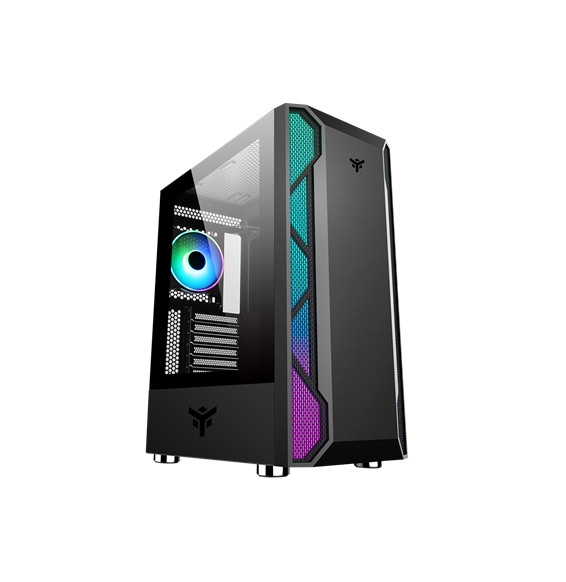  ITGCAVX210 CABINET ITEK VERTIBRA X210 - GAMING MIDDLE TOWER, 12CM ARGB F