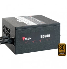  ITPSEBD600 POWER SUPPLY ATX ITPSEBD600 BD600 - 600W, 80PLUS BRONZE, PFC 