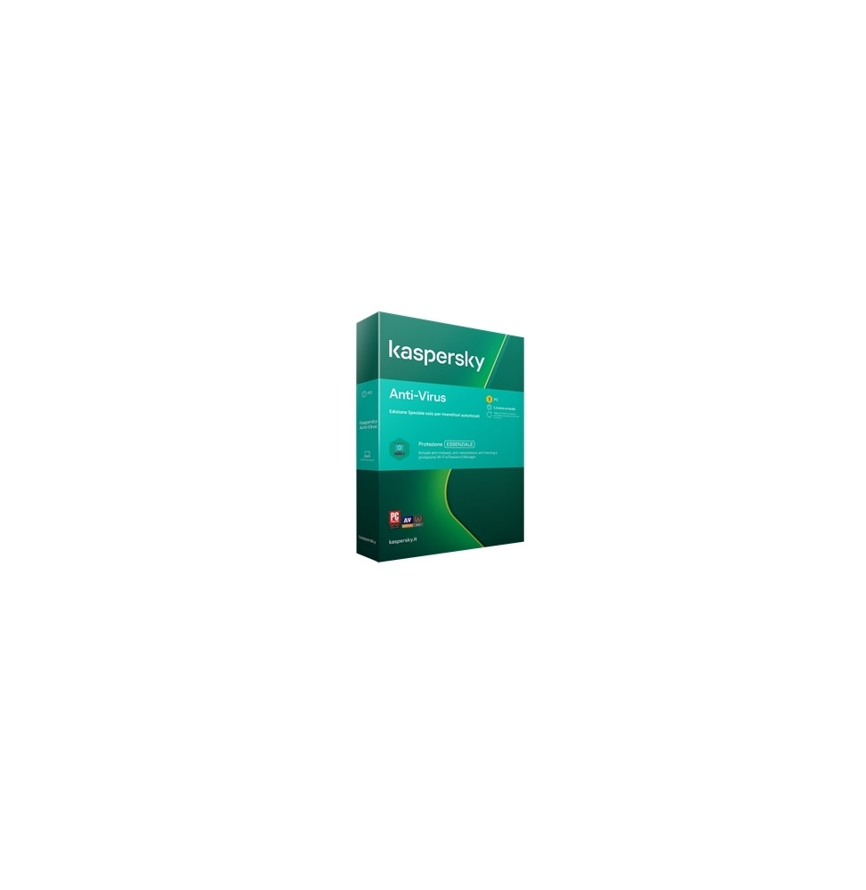  59.9720 KASPERSKY BOX ANTIVIRUS 2020  1PC (KL1171T5AFS-20SLIM) FINO31/0