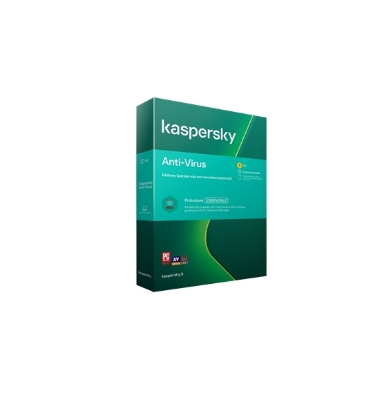  59.9720 KASPERSKY BOX ANTIVIRUS 2020  1PC (KL1171T5AFS-20SLIM) FINO31/0