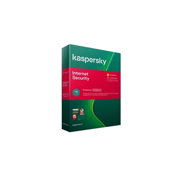  59.9723 KASPERSKY BOX INTERNET SECURITY 2020  1 DISPOSITIVO (KL1939T5AFS