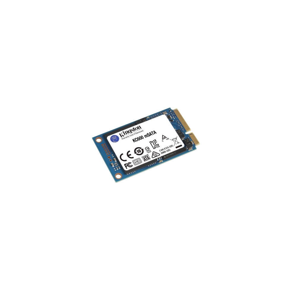  34.7636 SSD-SOLID STATE DISK MSATA  256GB SATA3 KINGSTON SKC600MS/256G R