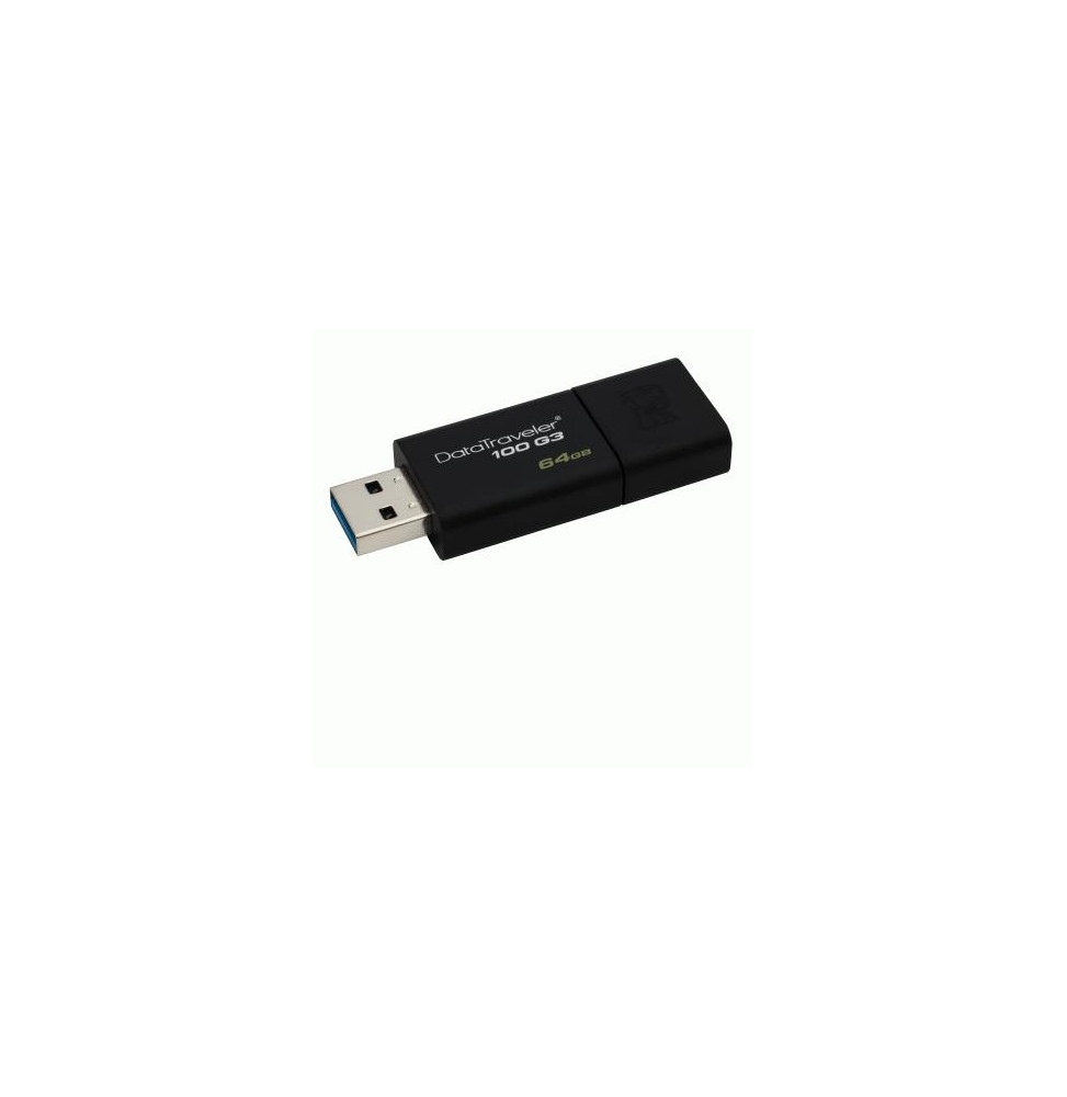  81.0143 FLASH DRIVE USB3.0  64GB KINGSTON DT100G3/64GB "DATATRAVELER" NER