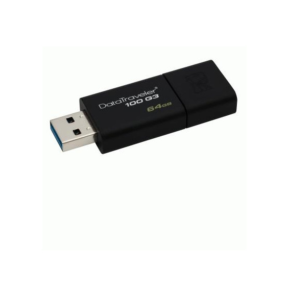  81.0143 FLASH DRIVE USB3.0  64GB KINGSTON DT100G3/64GB "DATATRAVELER" NER