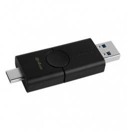  81.2556 FLASH DRIVE "DUO" USB3.1+TYPE-C  64GB KINGSTON DTDE/64GB "DATATR