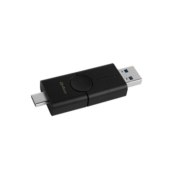  81.2556 FLASH DRIVE "DUO" USB3.1+TYPE-C  64GB KINGSTON DTDE/64GB "DATATR