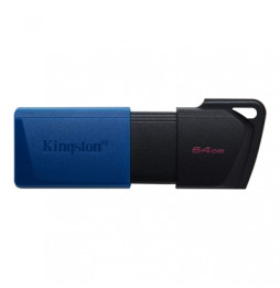  81.2562 FLASH DRIVE USB3.2  64GB KINGSTON DTXM/64GB EXODIAM NERO+BL