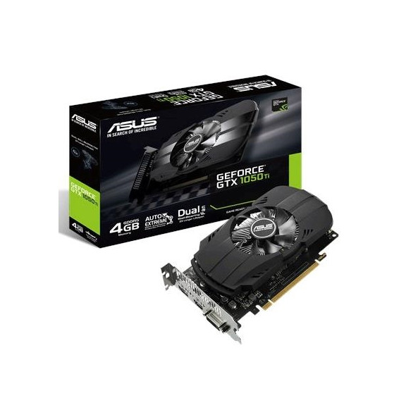  PH-GTX1050TI-4G SVGA ASUS PH-GTX1050TI-4G NVIDIA GTX1050 4GDDR5 128BIT P