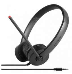  4XD0K25030 CUFFIE+MICROFONO LENOVO 4XD0K25030 ANALOGICHE BLACK CABLE 1,2M