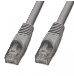  45962 CABLE RETE CAT.5E-UTP GRIGIO -NON SCHERMATO 1MT LINDY 45962 - EA