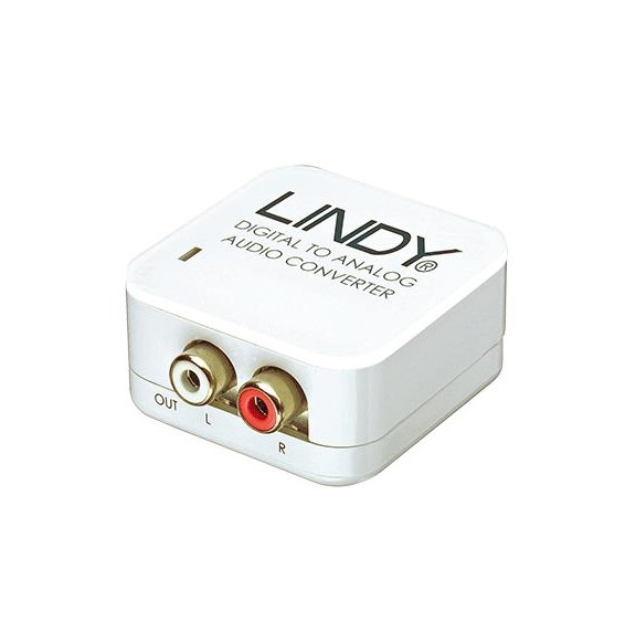  70408 CONVERTITORE AUDIO SPDIF DIGITALE  ANALOGICO RCA LINDY 70408 - 