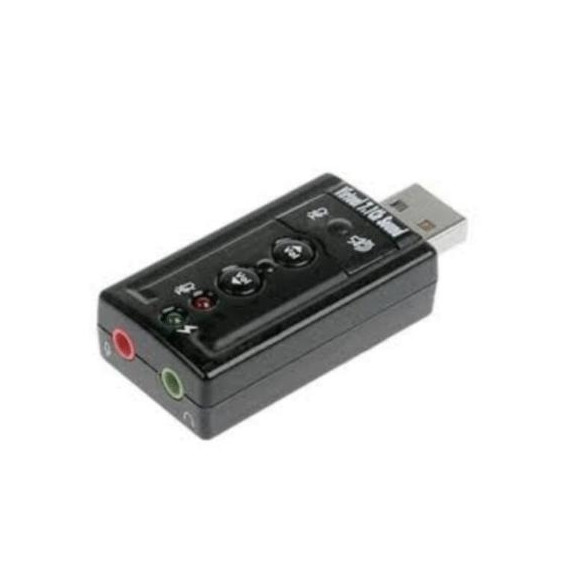  LK70777 ADATTATORE USB/AUDIO LINK LK70777 PER MICROFONI-CASSE E CUFFIE -