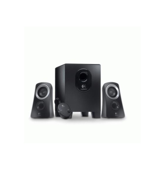  46.0968 CASSE LOGITECH RETAIL 2.1 25W RMS Z313 BLACK P/N 980-0004