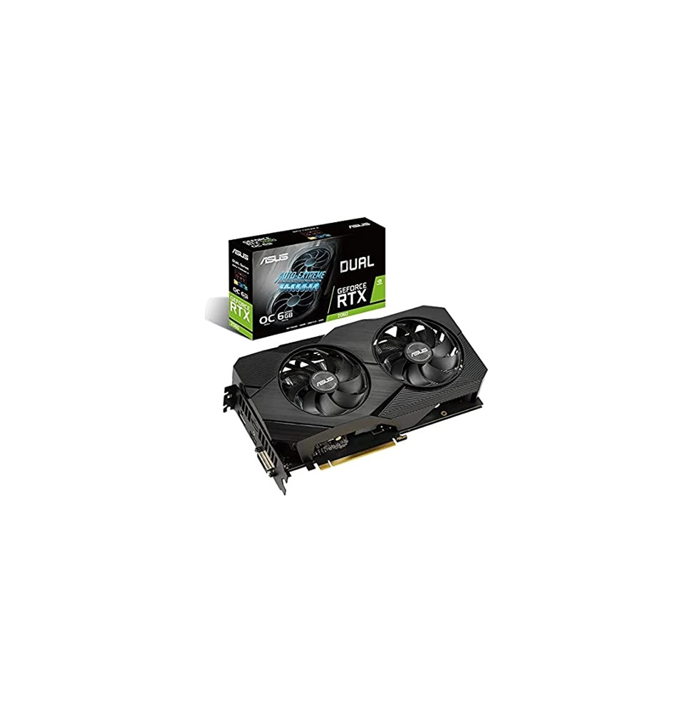  DUAL-RTX2060-O6G-EVO SVGA ASUS DUAL-RTX2060-O6G-EVO NVIDIA RTX2060 PCIE3